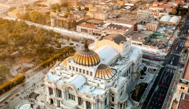 Foto aérea CDMX - Inversión inmobiliaria en México